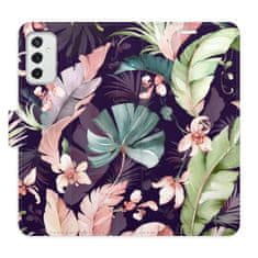 iSaprio Flower Pattern 08 flip tok Samsung Galaxy M52 5G