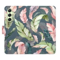 iSaprio Flower Pattern 09 flip tok Samsung Galaxy A54 5G