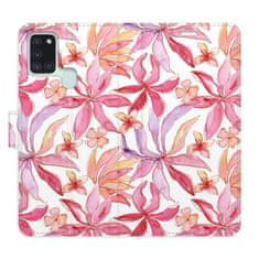 iSaprio Flower Pattern 10 flip tok Samsung Galaxy A21s