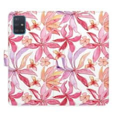 iSaprio Flower Pattern 10 flip tok Samsung Galaxy A51