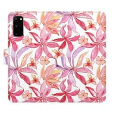 iSaprio Flower Pattern 10 flip tok Samsung Galaxy S20