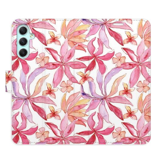 iSaprio Flower Pattern 10 flip tok Samsung Galaxy A34 5G