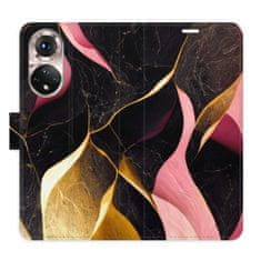 iSaprio Gold Pink Marble 02 flip tok Honor 50 / Nova 9