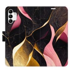 iSaprio Gold Pink Marble 02 flip tok Samsung Galaxy A04s