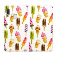 iSaprio Ice Cream Pattern flip tok Samsung Galaxy A20e