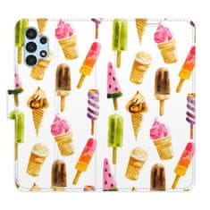 iSaprio Ice Cream Pattern flip tok Samsung Galaxy A13 / A13 5G