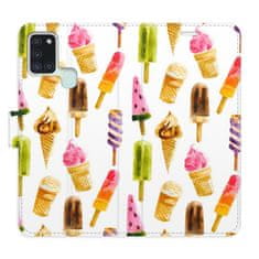 iSaprio Ice Cream Pattern flip tok Samsung Galaxy A21s