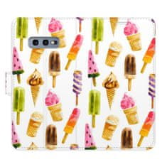 iSaprio Ice Cream Pattern flip tok Samsung Galaxy S10e