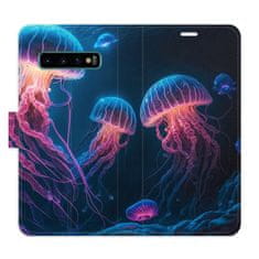 iSaprio Jellyfish flip tok Samsung Galaxy S10