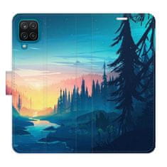 iSaprio Magical Landscape flip tok Samsung Galaxy A12