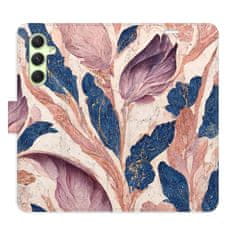 iSaprio Old Leaves 02 flip tok Samsung Galaxy A54 5G