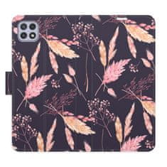 iSaprio Ornamental Flowers 02 flip tok Samsung Galaxy A22 5G