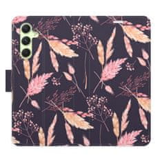 iSaprio Ornamental Flowers 02 flip tok Samsung Galaxy A54 5G