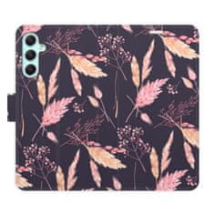 iSaprio Ornamental Flowers 02 flip tok Samsung Galaxy A34 5G