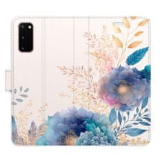 iSaprio Ornamental Flowers 03 flip tok Samsung Galaxy S20