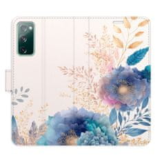 iSaprio Ornamental Flowers 03 flip tok Samsung Galaxy S20 FE