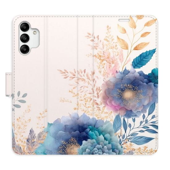 iSaprio Ornamental Flowers 03 flip tok Samsung Galaxy A04s