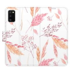 iSaprio Ornamental Flowers flip tok Samsung Galaxy A41