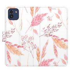 iSaprio Ornamental Flowers flip tok Samsung Galaxy A03