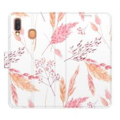 iSaprio Ornamental Flowers flip tok Samsung Galaxy A40