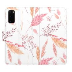 iSaprio Ornamental Flowers flip tok Samsung Galaxy S20