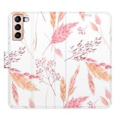 iSaprio Ornamental Flowers flip tok Samsung Galaxy S21