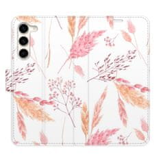 iSaprio Ornamental Flowers flip tok Samsung Galaxy S23+ 5G