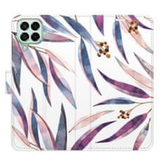 iSaprio Ornamental Leaves flip tok Samsung Galaxy M53 5G