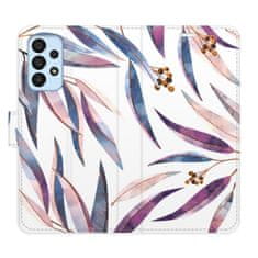 iSaprio Ornamental Leaves flip tok Samsung Galaxy A33 5G