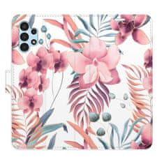 iSaprio Pink Flowers 02 flip tok Samsung Galaxy A13 / A13 5G