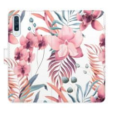 iSaprio Pink Flowers 02 flip tok Samsung Galaxy A50