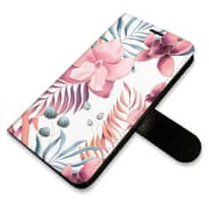 iSaprio Pink Flowers 02 flip tok Samsung Galaxy S21