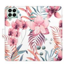 iSaprio Pink Flowers 02 flip tok Samsung Galaxy M53 5G