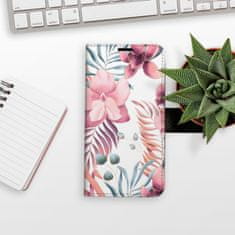 iSaprio Pink Flowers 02 flip tok Samsung Galaxy S21