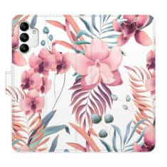 iSaprio Pink Flowers 02 flip tok Samsung Galaxy A04s