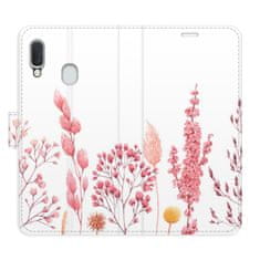 iSaprio Pink Flowers 03 flip tok Samsung Galaxy A20e