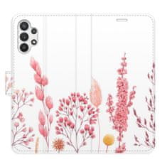 iSaprio Pink Flowers 03 flip tok Samsung Galaxy A32 5G