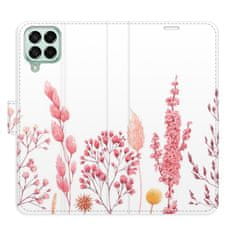 iSaprio Pink Flowers 03 flip tok Samsung Galaxy M53 5G