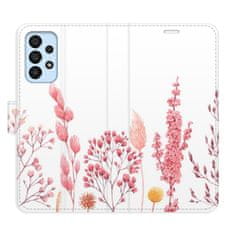 iSaprio Pink Flowers 03 flip tok Samsung Galaxy A33 5G
