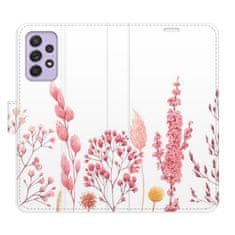 iSaprio Pink Flowers 03 flip tok Samsung Galaxy A52 / A52 5G / A52s