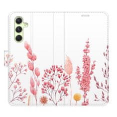 iSaprio Pink Flowers 03 flip tok Samsung Galaxy A54 5G