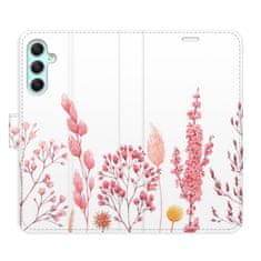 iSaprio Pink Flowers 03 flip tok Samsung Galaxy A34 5G