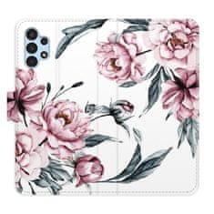 iSaprio Pink Flowers flip tok Samsung Galaxy A13 / A13 5G