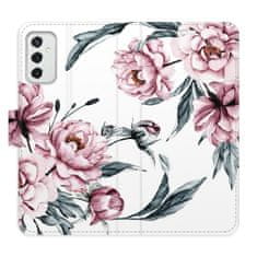 iSaprio Pink Flowers flip tok Samsung Galaxy M52 5G