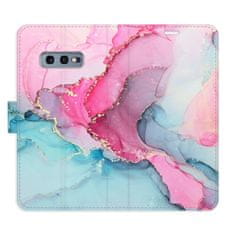 iSaprio PinkBlue Marble flip tok Samsung Galaxy S10e