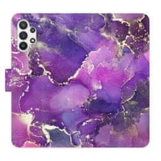 iSaprio Purple Marble flip tok Samsung Galaxy A32 5G