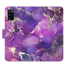 iSaprio Purple Marble flip tok Samsung Galaxy A41