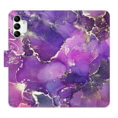 iSaprio Purple Marble flip tok Samsung Galaxy A04s