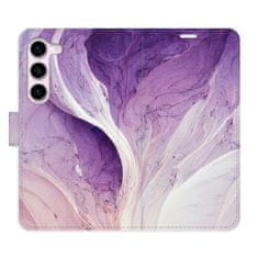 iSaprio Purple Paint flip tok Samsung Galaxy S23 5G