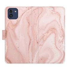 iSaprio RoseGold Marble flip tok Samsung Galaxy A03